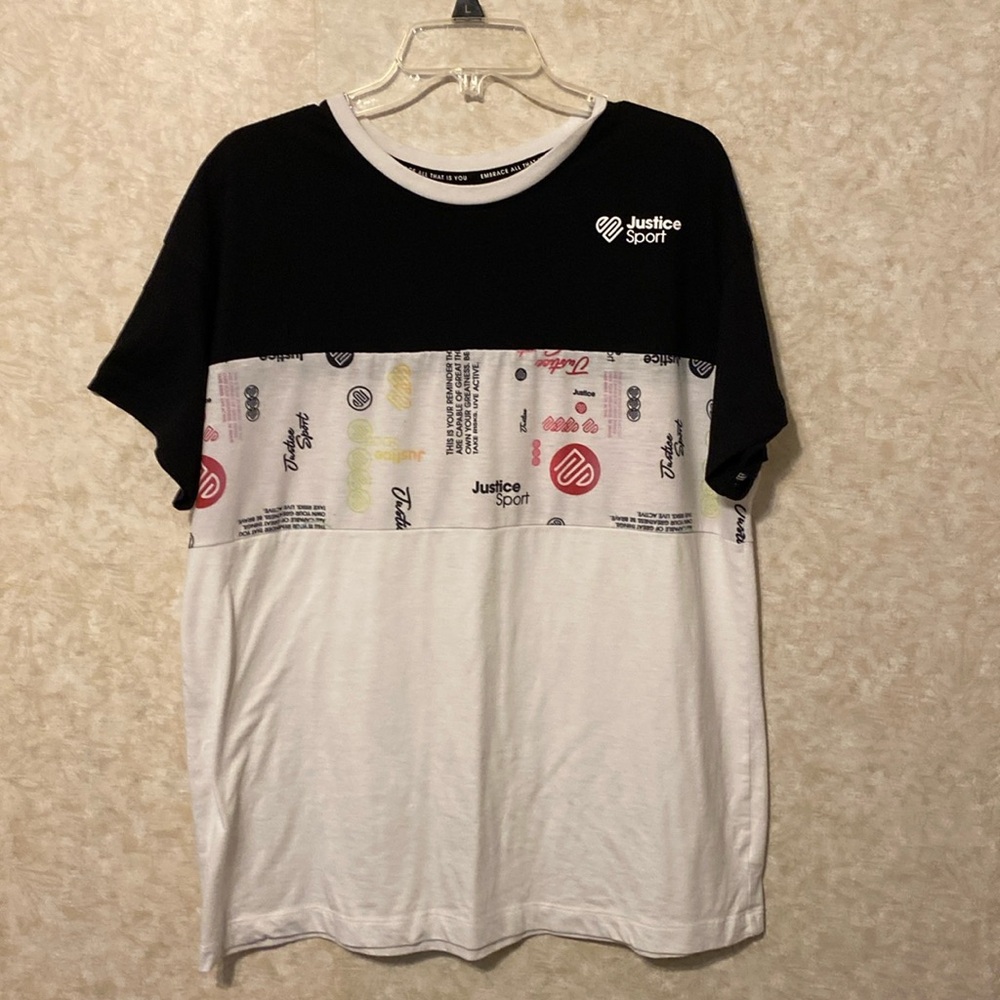 Vintage JUSTICE T-shirt, size XXL( 16-18), excellent condition!!!